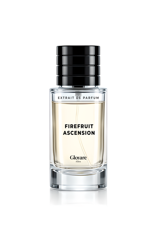 Flacon de l’extrait de parfum Firefruit Ascension par Gloyare